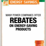 Home Depot Energy Saving Rebate
